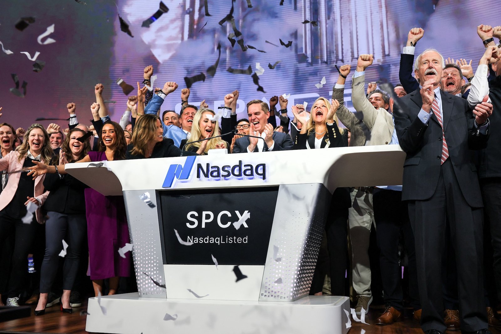 SpaceX Nasdaq 上市