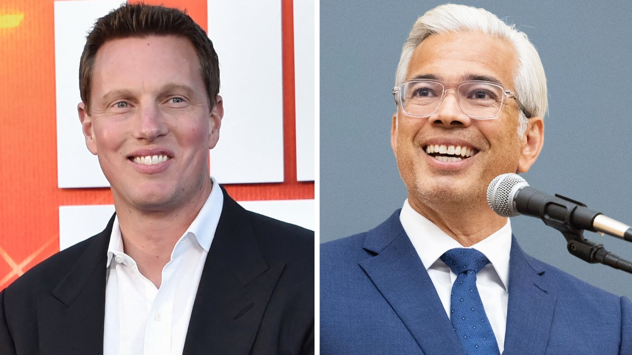 David Ellison 同加州總檢察長 Rob Bonta